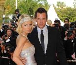 Doug Reinhardt et Paris Hilton lors de la montée des marches avant la projection d'Inglourious Basterds, au Festival de Cannes, le 20 mai 2009