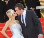 Doug Reinhardt et Paris Hilton lors de la montée des marches avant la projection d'Inglourious Basterds, au Festival de Cannes, le 20 mai 2009