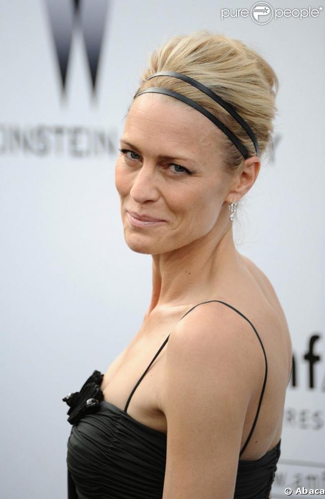 Robin Wright à la grande soirée de l'amfAR. 21/05/09