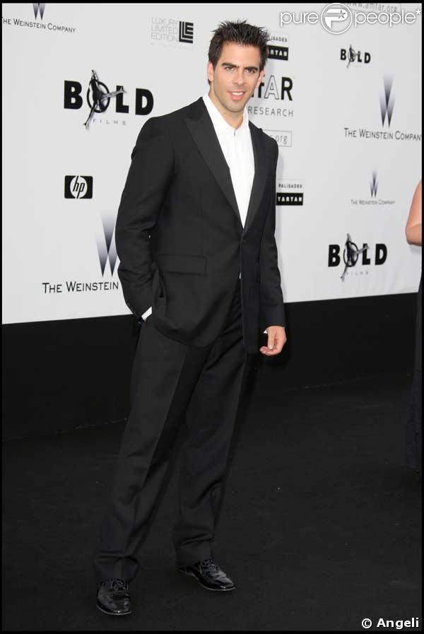 Eli Roth à la grande soirée de l'amfAR. 21/05/09