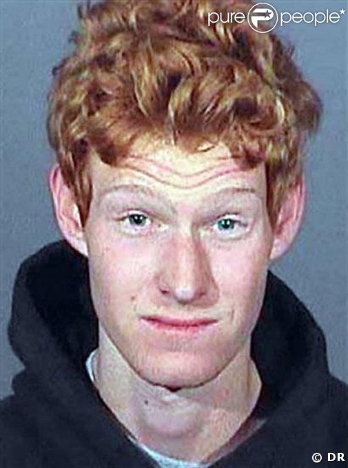 Mugshot de Redmond O'Neal lors de son arrestation pour possession de drogues