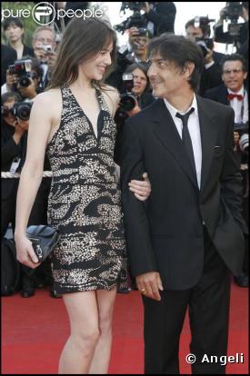Charlotte Gainsbourg et Yvan Attal se rendent à la cérémonie de clôture du 62e Festival de Cannes le 24 mai 2009
