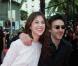 Charlotte Gainsbourg et Yvan Attal à Cannes en 2001 