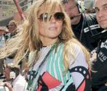 Geri Halliwell au Grand Prix de Monaco, le 24 mai 2009
