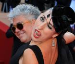 Rossy de Palma et Pedro Almodovar lors du 62e Festival de Cannes 