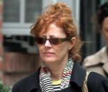 Susan Sarandon se promène dans West Village à New-York le 26 mai 2009