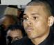 Chris Brown lors de son audition dans le cadre de son procès