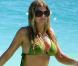 Fergie : même si la chanteuse des Black Eyed Peas est désormais brune, elle n'a rien perdu de son sex-appeal ! Le bikini lui sied toujours à merveille ! 