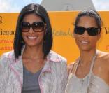 La designer Rachel Roy et le mannequin Veronica Webb 
