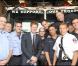 Le Prince Harry en visite officielle à New-York. Passage obligé : la caserne des pompiers qui ont bravé les cendres des attentats du World Trade Center