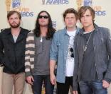 Le groupe Kings of Leon aux MTV Movie Awards le 31 mai 2009