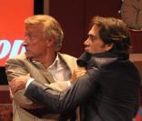 Olivier Lejeune et Stéphane Boutet dans la pièce Presse Pipole le 3 juin 2009