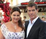 Keely Smith et son mari Pierce Brosnan