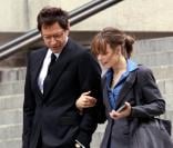 Rachel McAdams et Jeff Goldblum sur le tournage de Morning Glory devant le Metropolitan Museum à New York le 8 juin 2009
