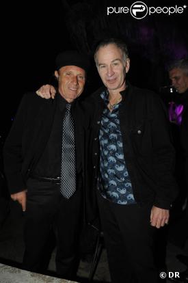 Le 3 juin 2009 au Café de L'Homme, soirée organisée par Lancel et Mansour Bahrami, avec notamment Guillermo Vilas et John McEnroe 