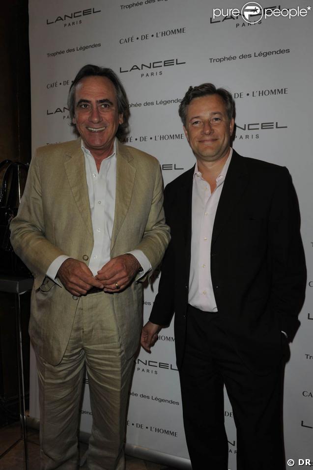 Le 3 juin 2009 au Café de L'Homme, soirée organisée par Lancel et Mansour Bahrami, avec notamment Philip Lavil, au côté du président de Lancel 