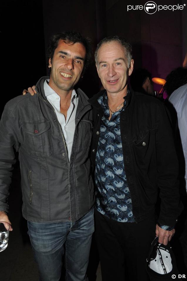 Le 3 juin 2009 au Café de L'Homme, soirée organisée par Lancel et Mansour Bahrami, avec notamment Cédric Pioline et John McEnroe, vainqueurs dans leurs catégories respectives 