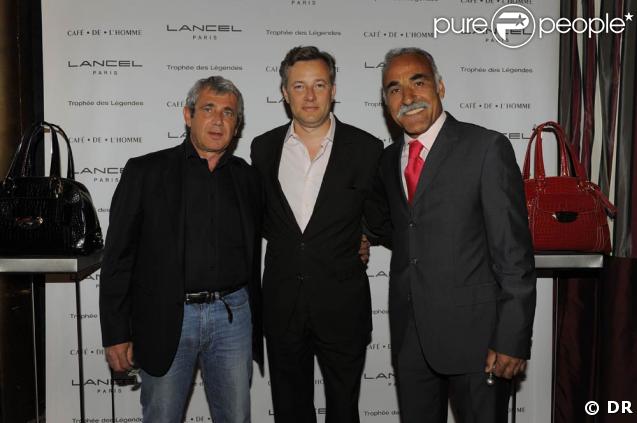 Le 3 juin 2009 au Café de L'Homme, soirée organisée par Lancel et Mansour Bahrami, avec notamment Michel Boujenah 