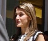 Letizia et Felipe d'Espagne à Madrid, le 10 juin 2009