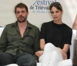 Thierry Neuvic et Hélène Fillières, lors du 49e Festival International de Télévision de Monte-Carlo, le 11 juin 2009, à Monaco !