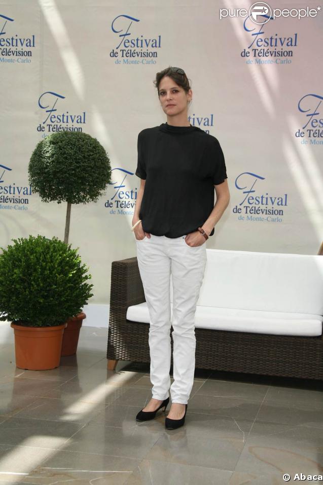 Hélène Fillières, lors du 49e Festival International de Télévision de Monte-Carlo, le 11 juin 2009, à Monaco !