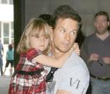 Mark Wahlberg et sa fille à la soirée Rock'n Reel, à Culver City, hier