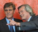 Ernst August de Hanovre et son avocat Hans Wolfgang Euler
