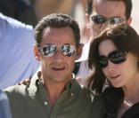 Nicolas sarkozy et sa compagne Carla Bruni