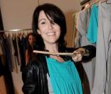 Zabou Breitman pour l'inauguration du concept-store American Vintage rue Tiquetonne à Paris le 16 juin 2009
