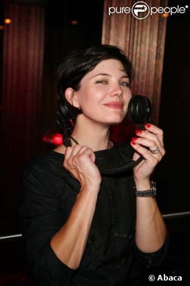 Delphine Chanéac a joué les DJettes au Kube, le 17 juin 2009