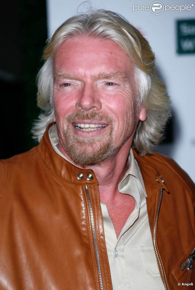 Richard Branson, lors de la grande soirée pré-Wimbledon, organisée au Roof Gardens, à Londres, le 18 juin 2009 !