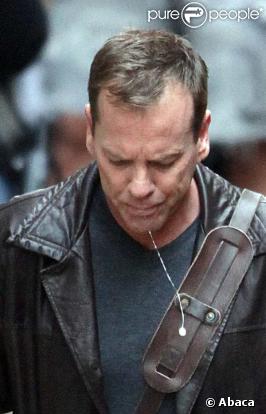 Kiefer Sutherland en plein tournage de 24