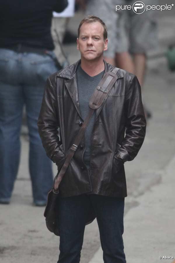 Kiefer Sutherland en plein tournage de 24