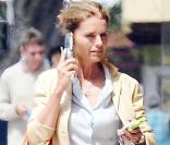Maria Shriver rejoint ses hommes pour déjeuner au Babalu restaurant de Brentwood, à Los Angeles, le 20 juin 2009 !