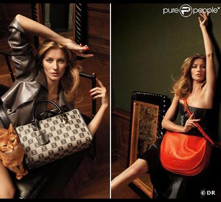 Gisele Bündchen pour la campagne automne-hiver de Loewe