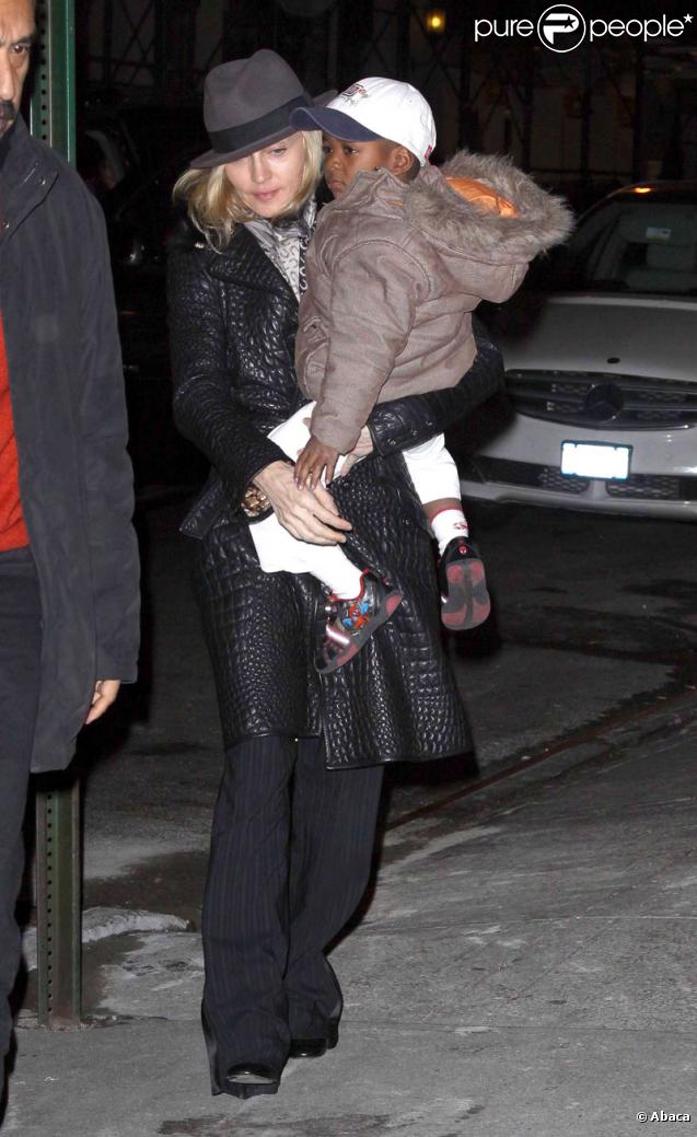 Madonna et David Banda 