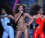 Beyoncé en concert au Madison Square Garden à New York, le 22 juin 2009