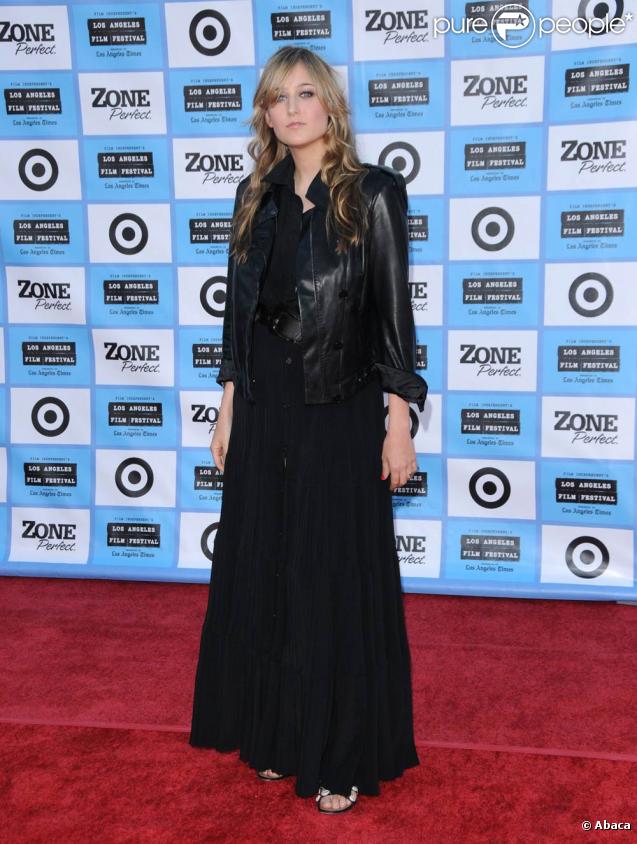 Leelee Sobieski, lors de l'avant-première hollywoodienne de 