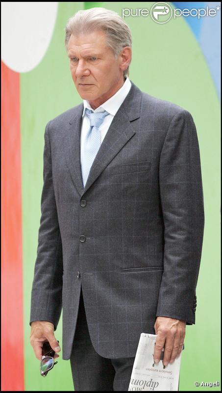 Harrison Ford sur le tournage de Morning Glory à New York le 23 juin 2009