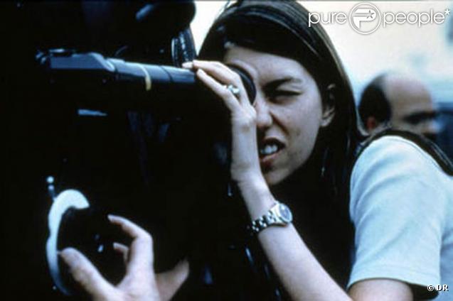 Sofia Coppola sur le tournage de 