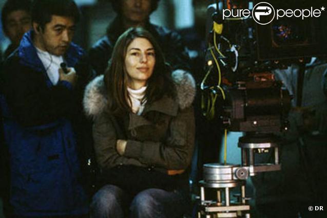 Sofia Coppola sur le tournage de 