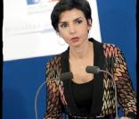 Rachida Dati prononce son dernier discours en tant que ministre de la Justice. 24/06/09 