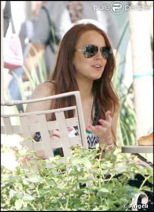 Lindsay Lohan à Los Angeles, le 24 juin 2009