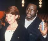 Mouss Diouf et Véronique Genest en 1997 