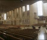La cathédrale ''of our Lady of the Angels'' à Los Angeles où sera enterrée Farrah Fawcett