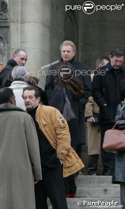 Robert Namias à l'enterrement de son confrère Yves Hervalet