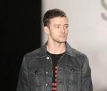 Justin Timberlake à Londres pour présenter sa nouvelle collection de prêt-à-porter, le 29 juin 2009