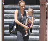 Jessica Alba et Honor à Beverly Hills, le 30/06/09