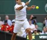 Roger Federer à Wimbledon le 3 juillet 2009