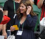 Mirka Federer et Gavin Rossdale à Wimbledon le 3 juillet 2009